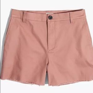 Madewell High-Rise Twill Shorts Size 26